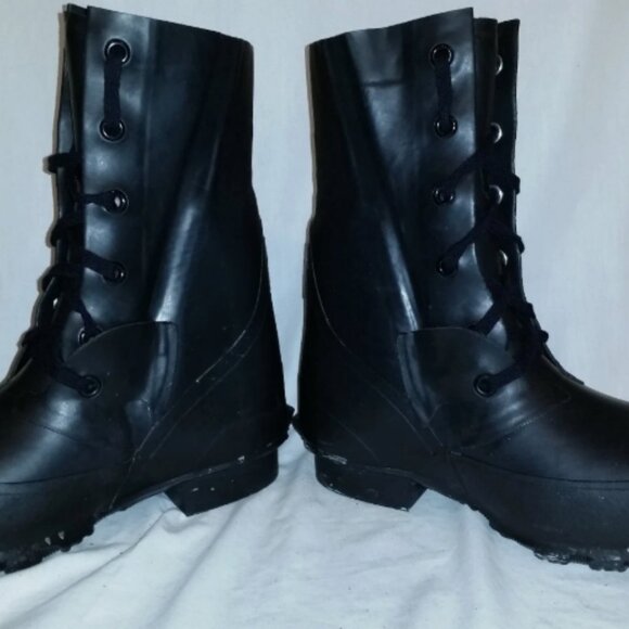 EXTREME ARCTIC COLD WEATHER sz7/NARROW MICKEY MOUSE BUNNY BLACK BOOTS NO VALVE main image 6